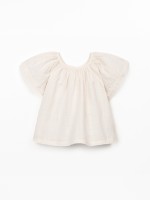 Tunic made of organic cotton fabric