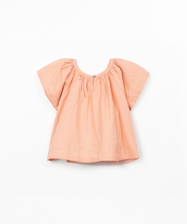 Tunic in organic cotton fabric