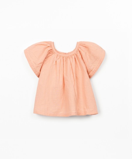 Tunic in organic cotton fabric