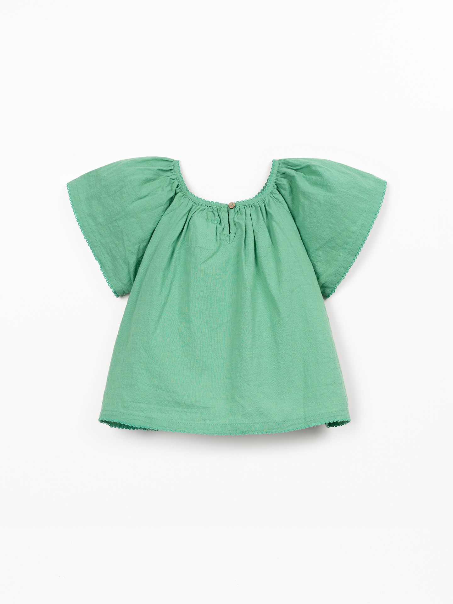 Túnica de tecido em algodão orgânico