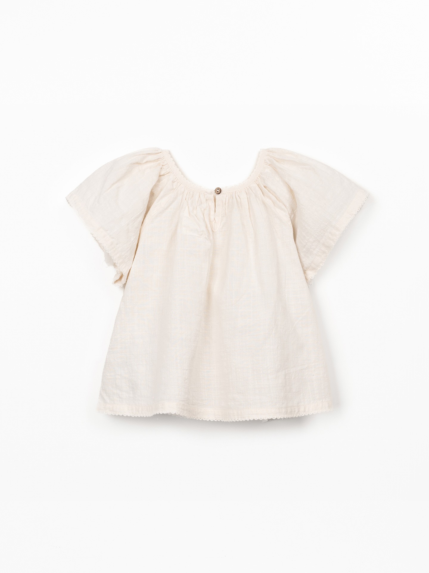 Túnica de tecido em algodão orgânico