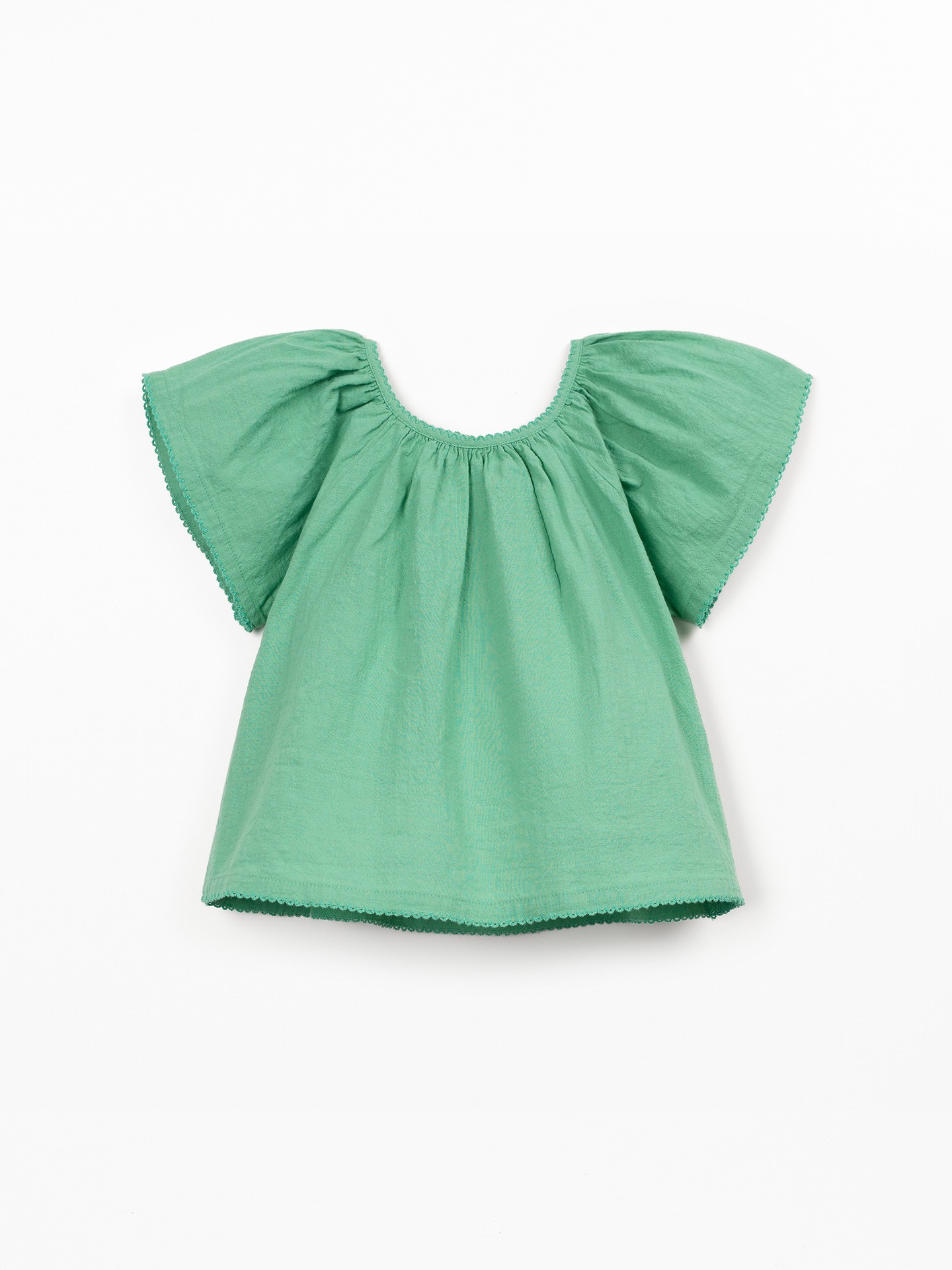 Túnica de tecido em algodão orgânico