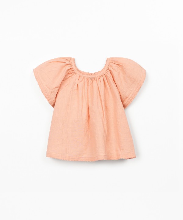 Tunic in organic cotton fabric