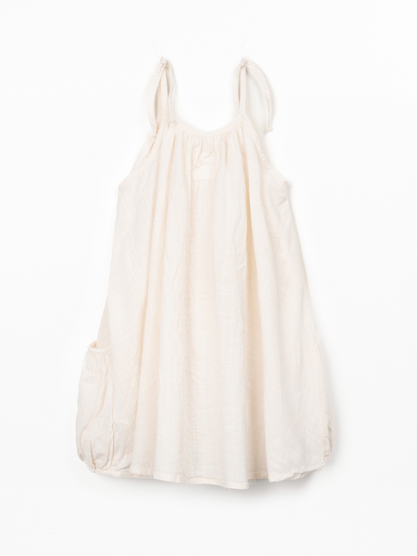 Vestido de tecido em algodão orgânico