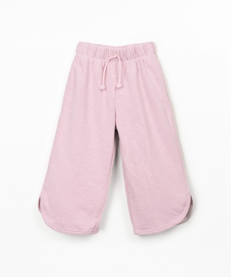 Trousers in a mix of natural and recycled fibers