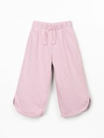 Trousers in a mix of natural and recycled fibers