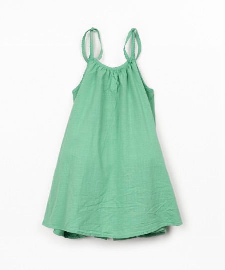 Vestido de tecido em algodão orgânico