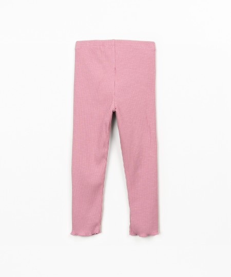 Leggings com nervuras