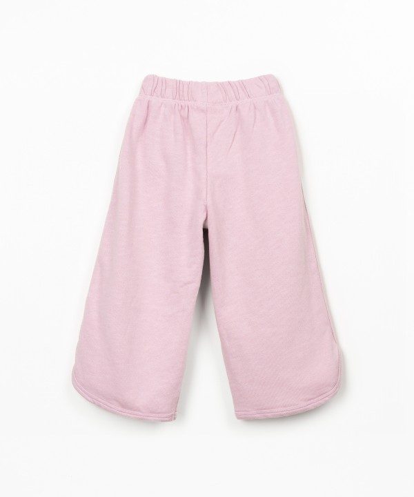 Trousers in a mix of natural and recycled fibers