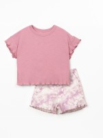 Pijama com estampado de algodão orgânico Pijama com estampado de algodão orgânico