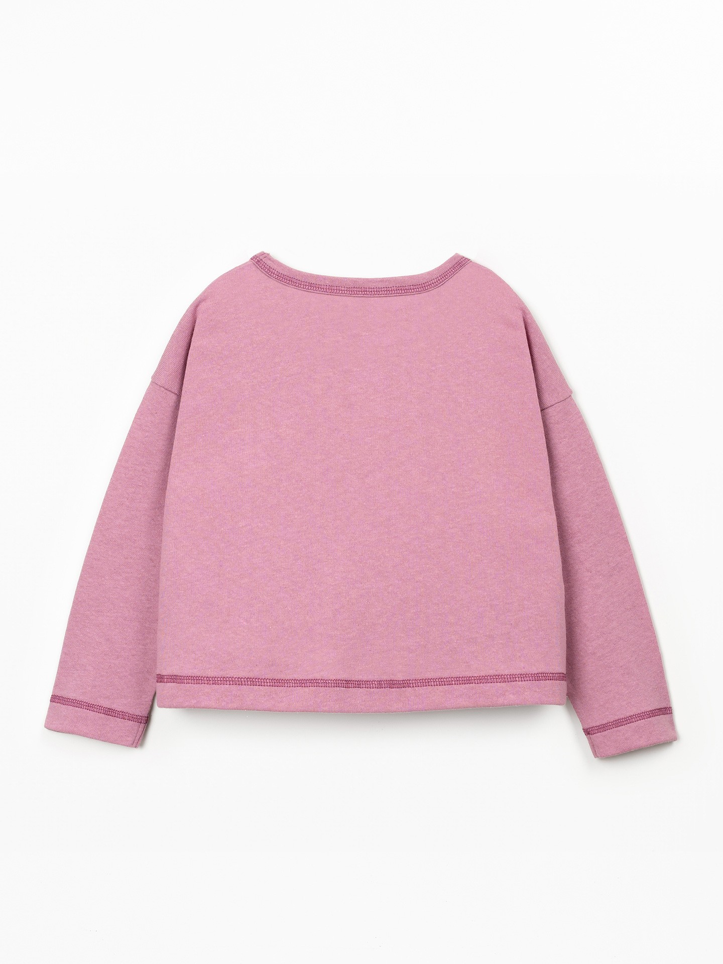 Maglione in misto fibre riciclate