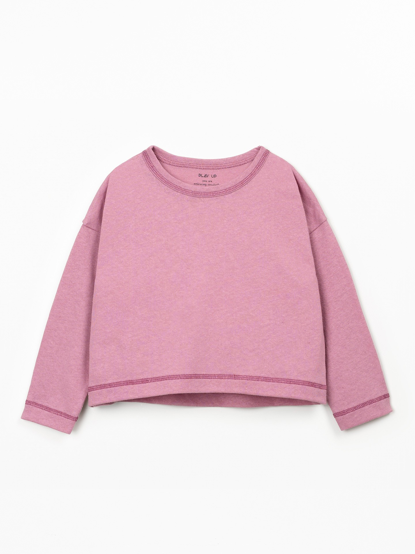 Maglione in misto fibre riciclate