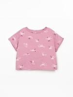 T-shirt anti-UV com estampado