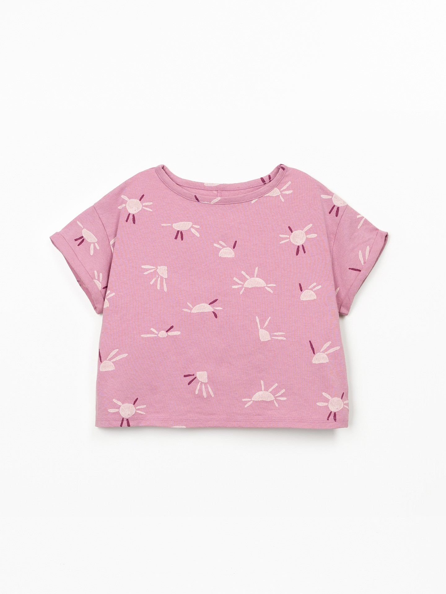 T-shirt anti-UV com estampado