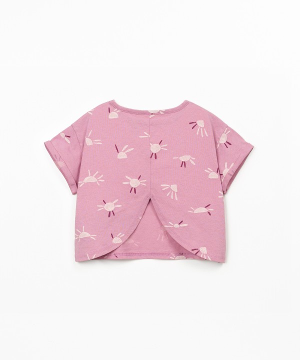 T-shirt anti-UV com estampado