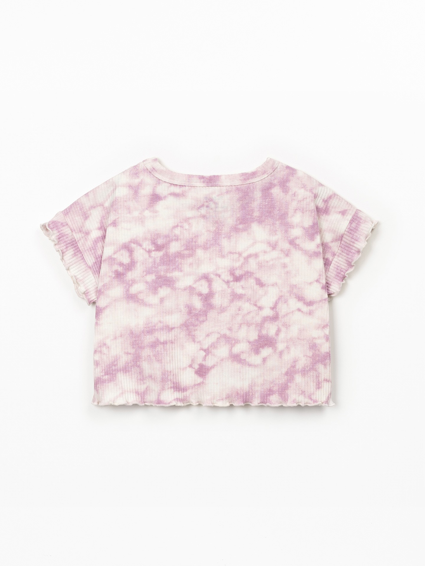 T-shirt em algodão orgânico com estampado