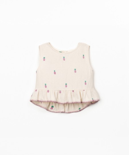 Top with back opening