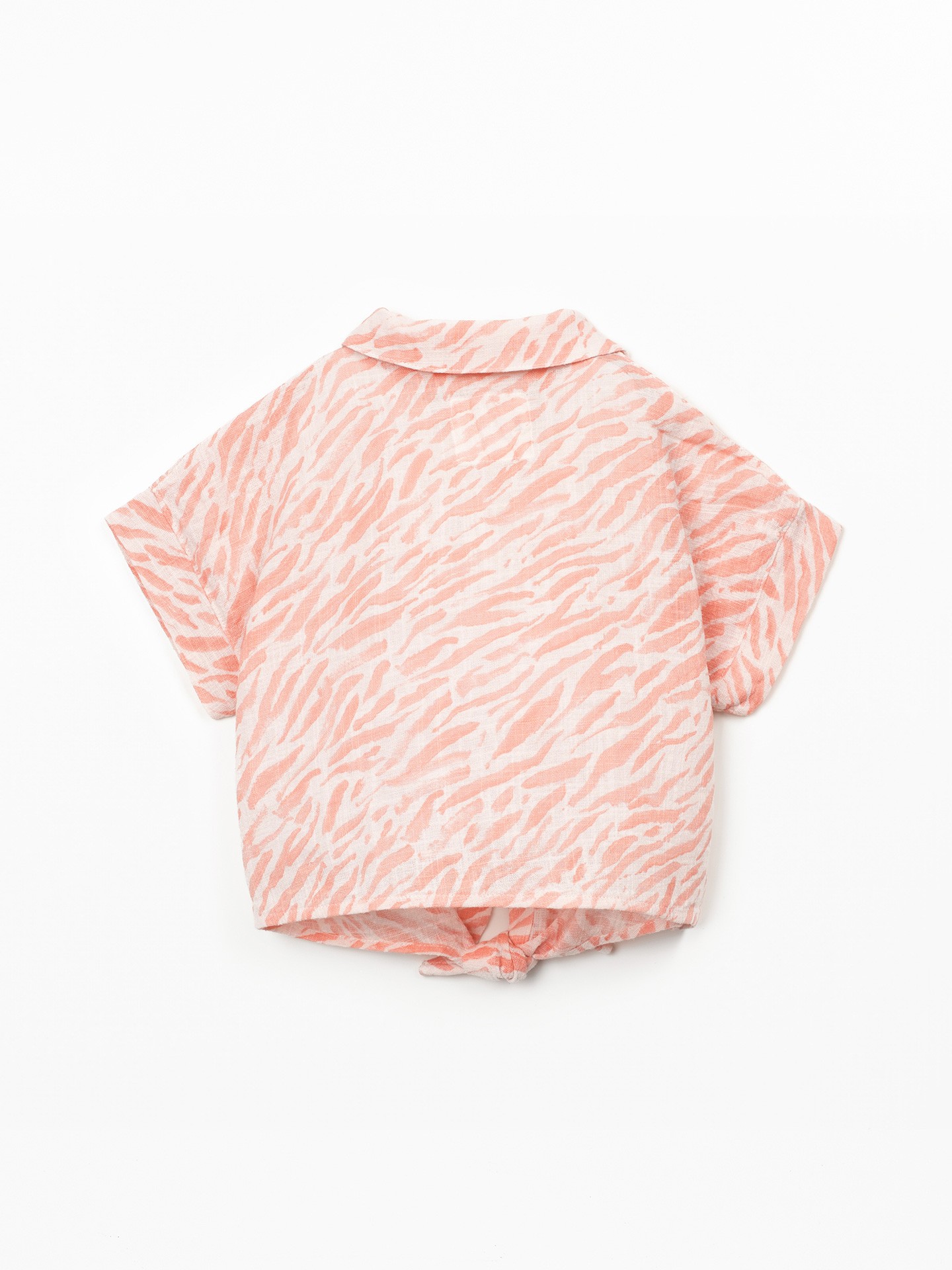 Camisa em algodão orgânico com estampado