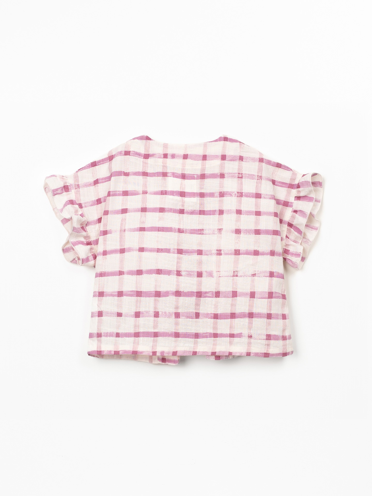 Camisa em tecido de algodão orgânico