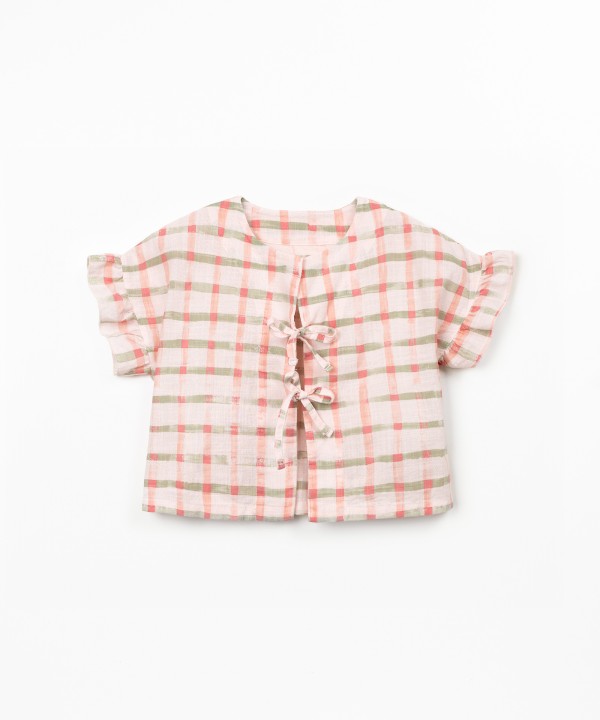 Camisa em tecido de algod�o org�nico