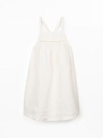 Vestido de tecido em linho 