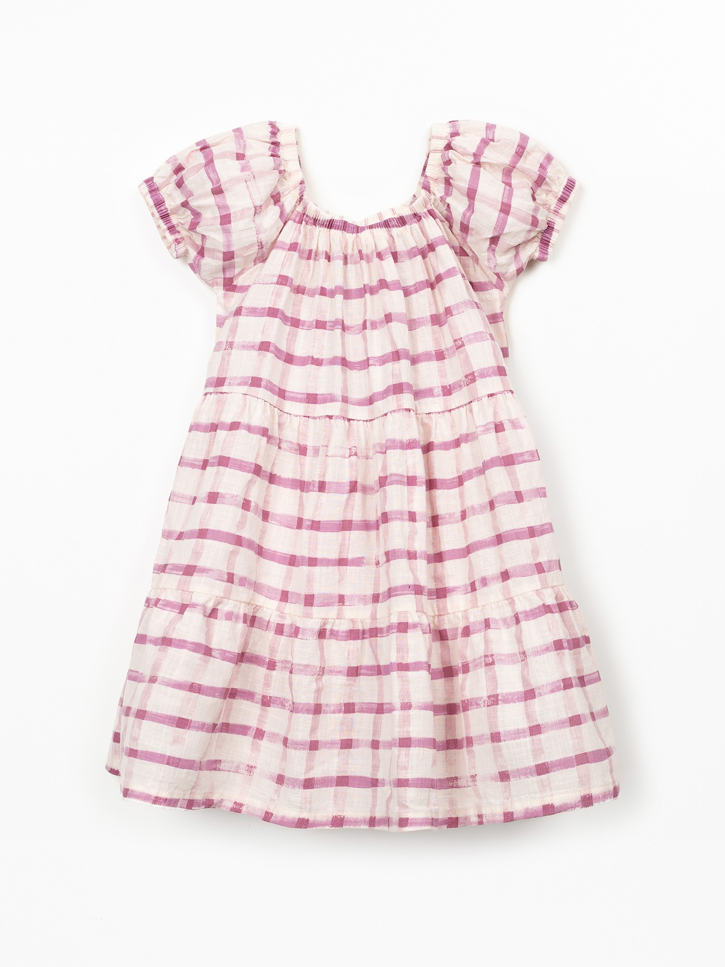 Vestido de tela con estampado