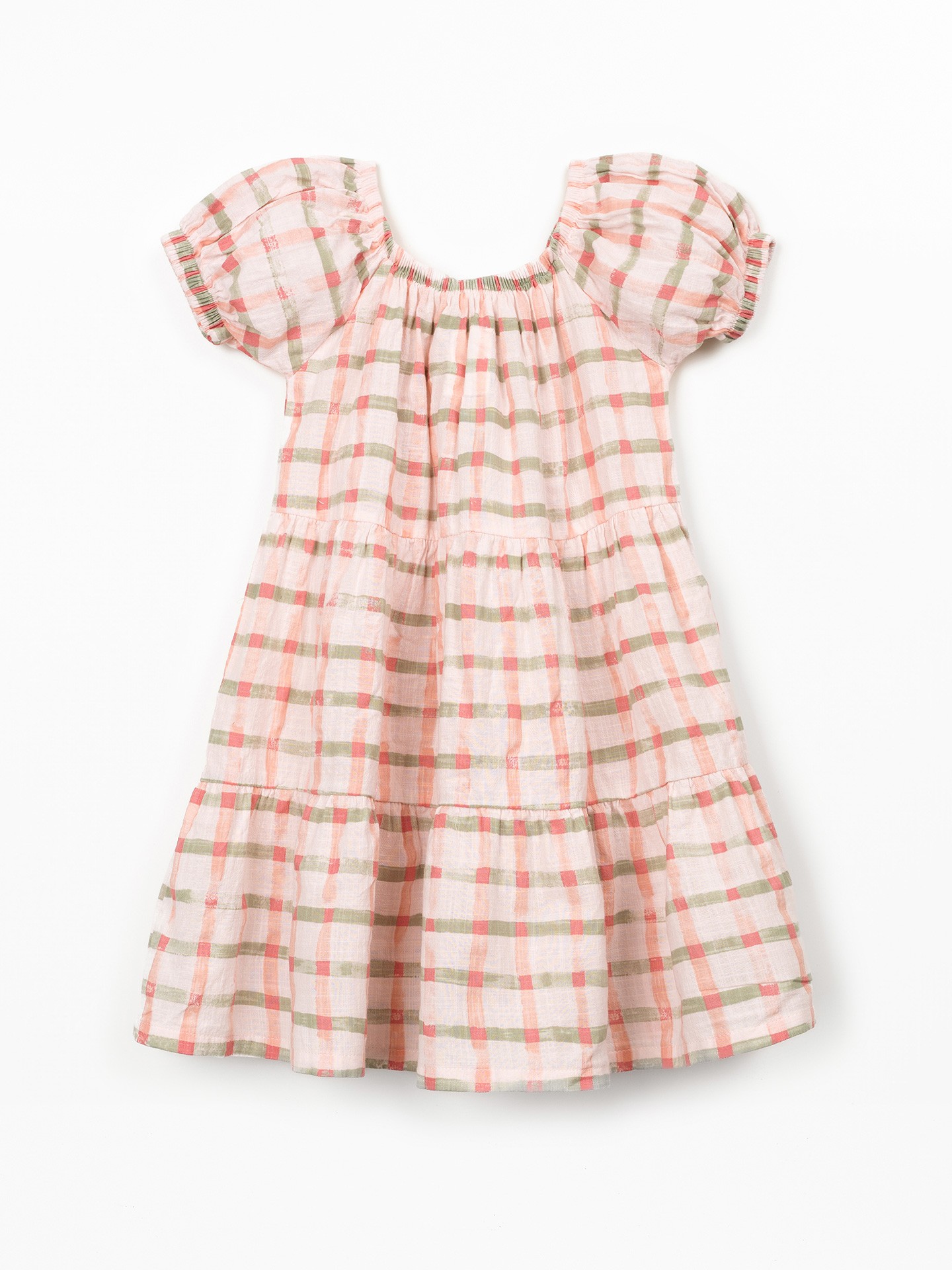 Vestido de tela con estampado