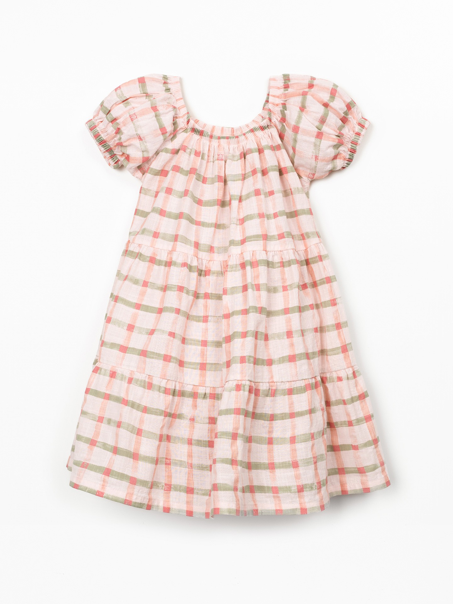 Vestido de tela con estampado