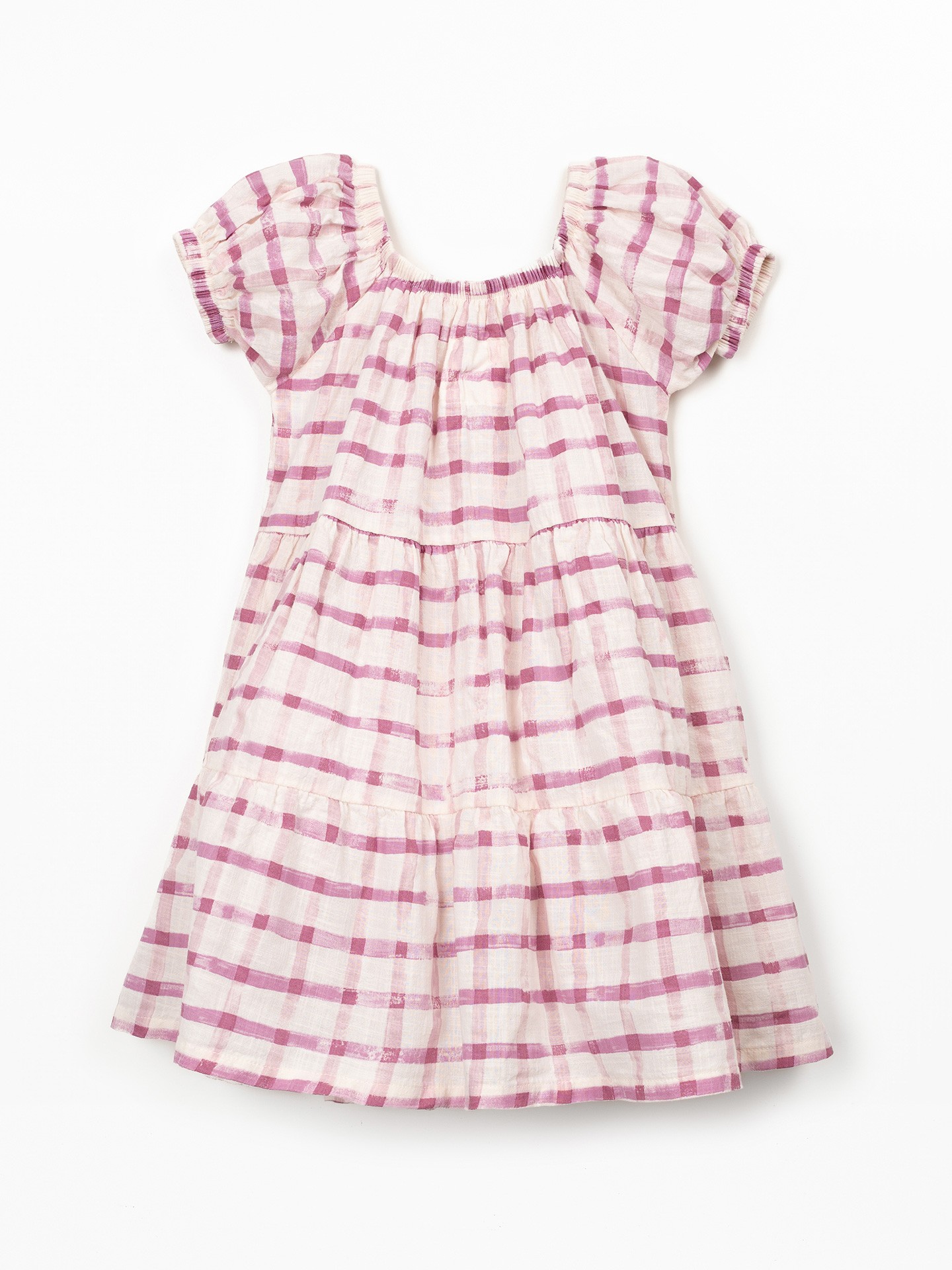 Vestido de tela con estampado