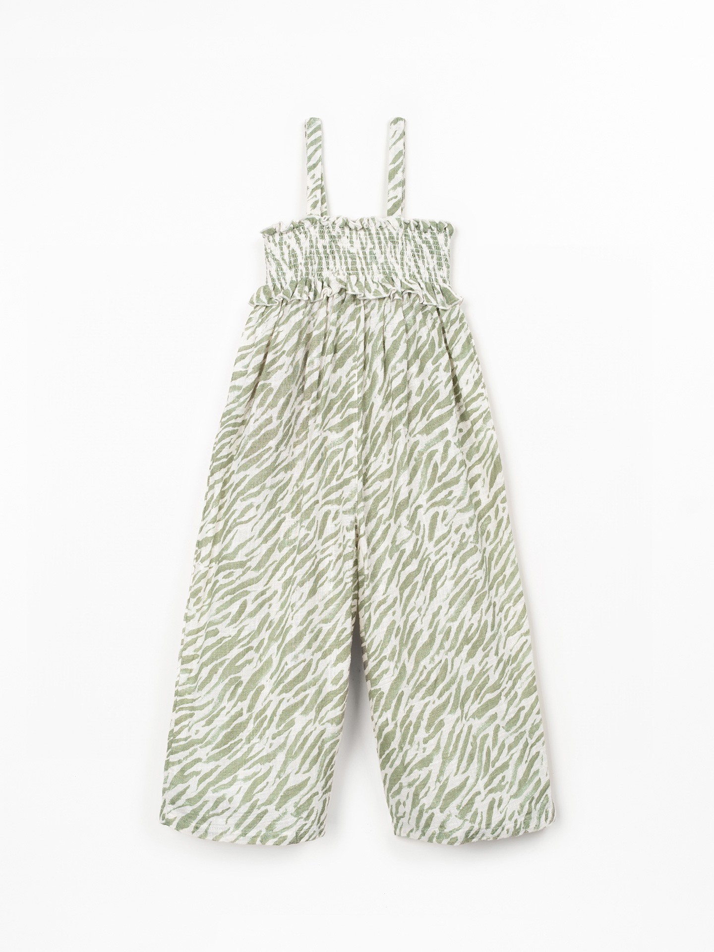 Mono largo con estampado de cebra