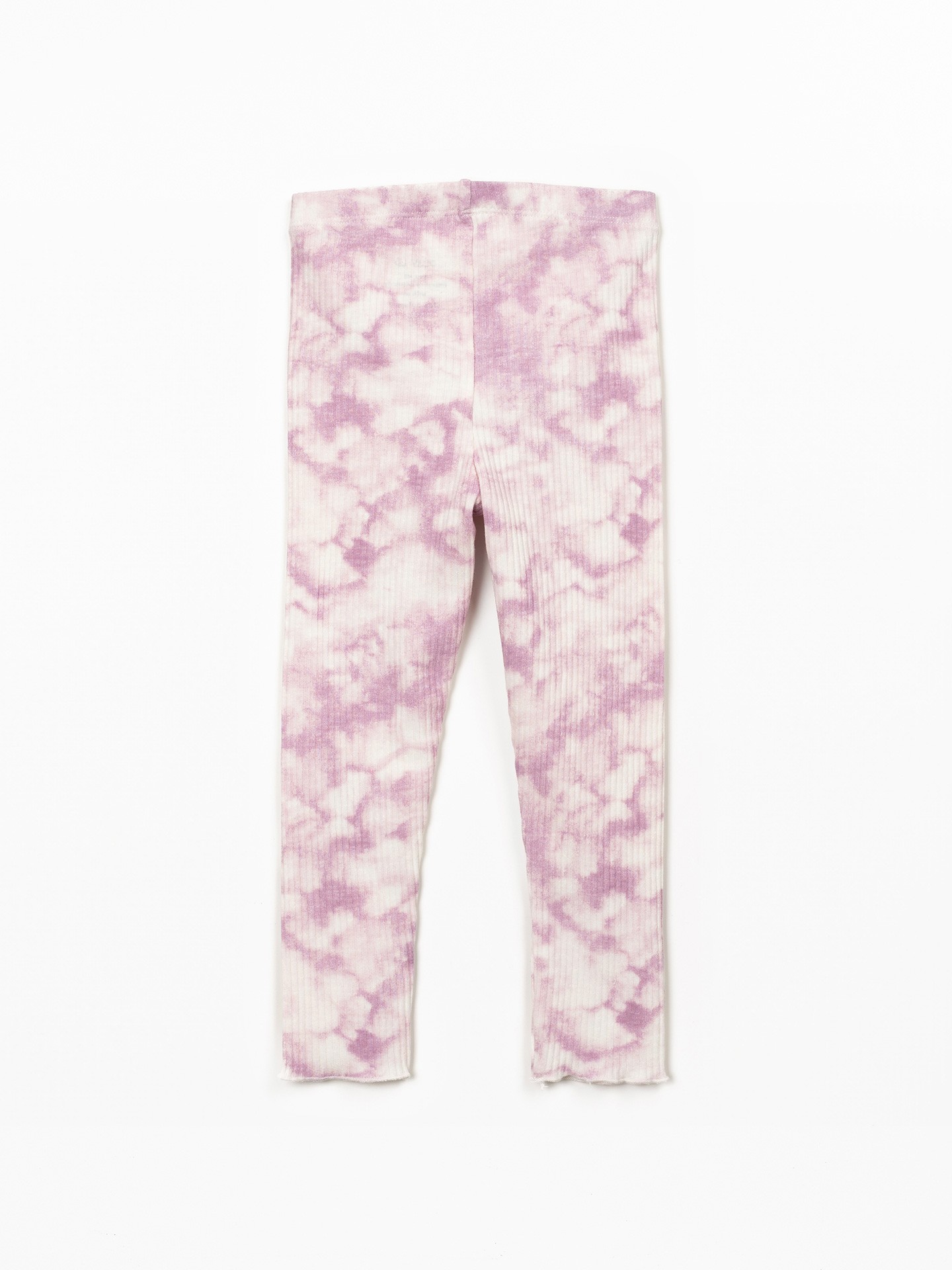 Tie dye printed leggings