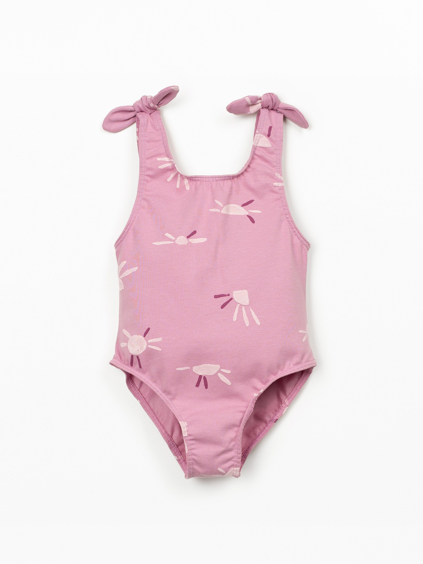 Maillot de bain imprimé en coton biologique