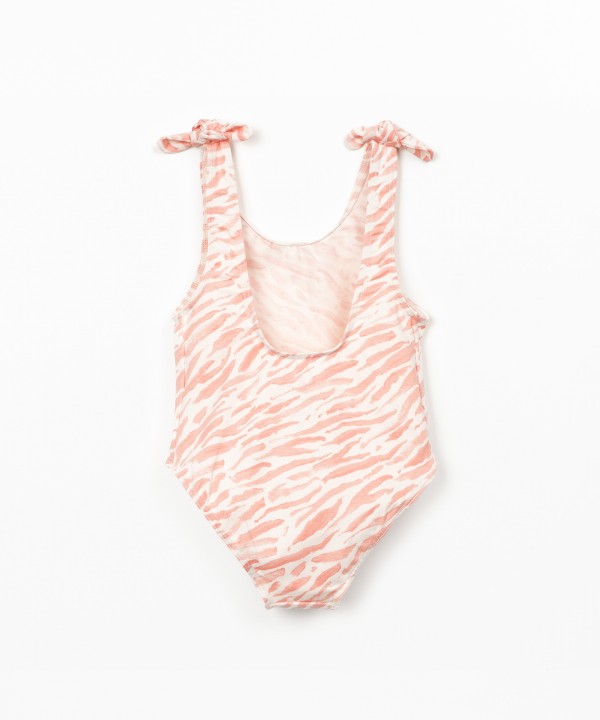 Ba�ador estampado en algod�n org�nico