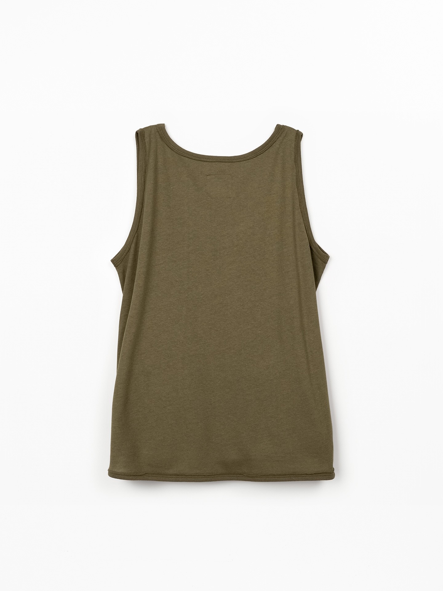 Top en maille en coton biologique et lin