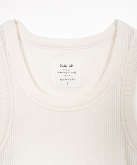 Top sin mangas de punto canal?