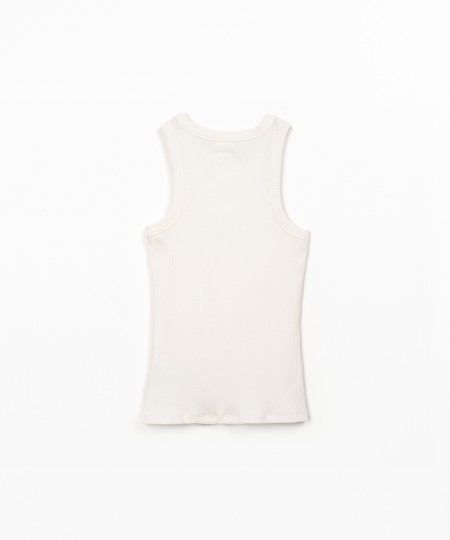 Top sin mangas de punto canal?