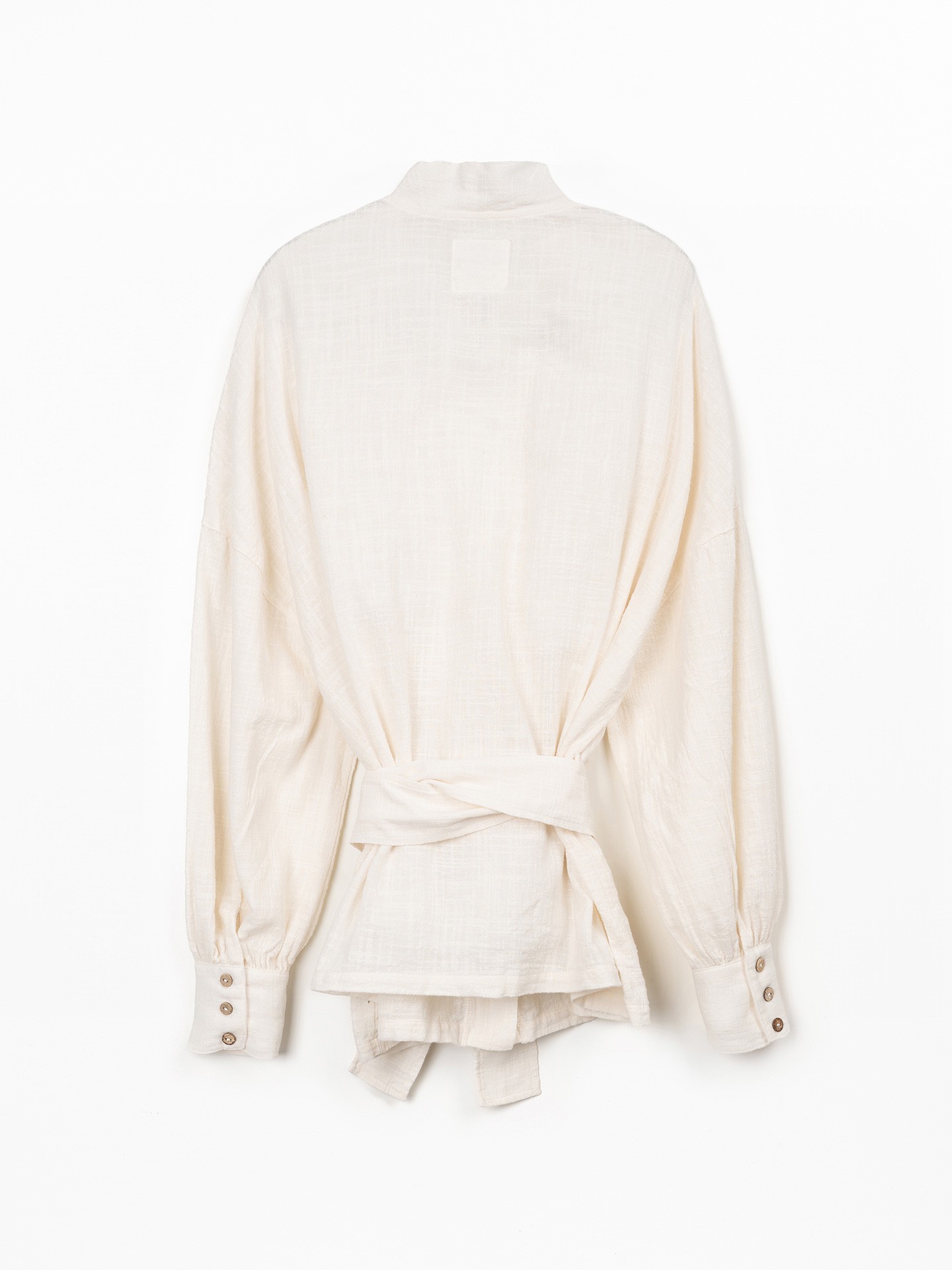 Chemise en tissu de coton biologique