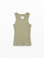 Top sans manches en jersey c�tel�