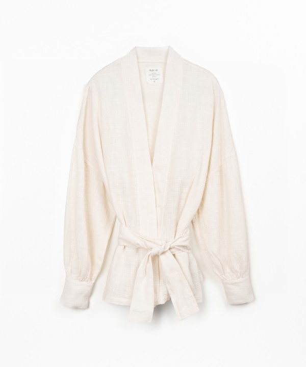 Shirt in organic cotton fabric