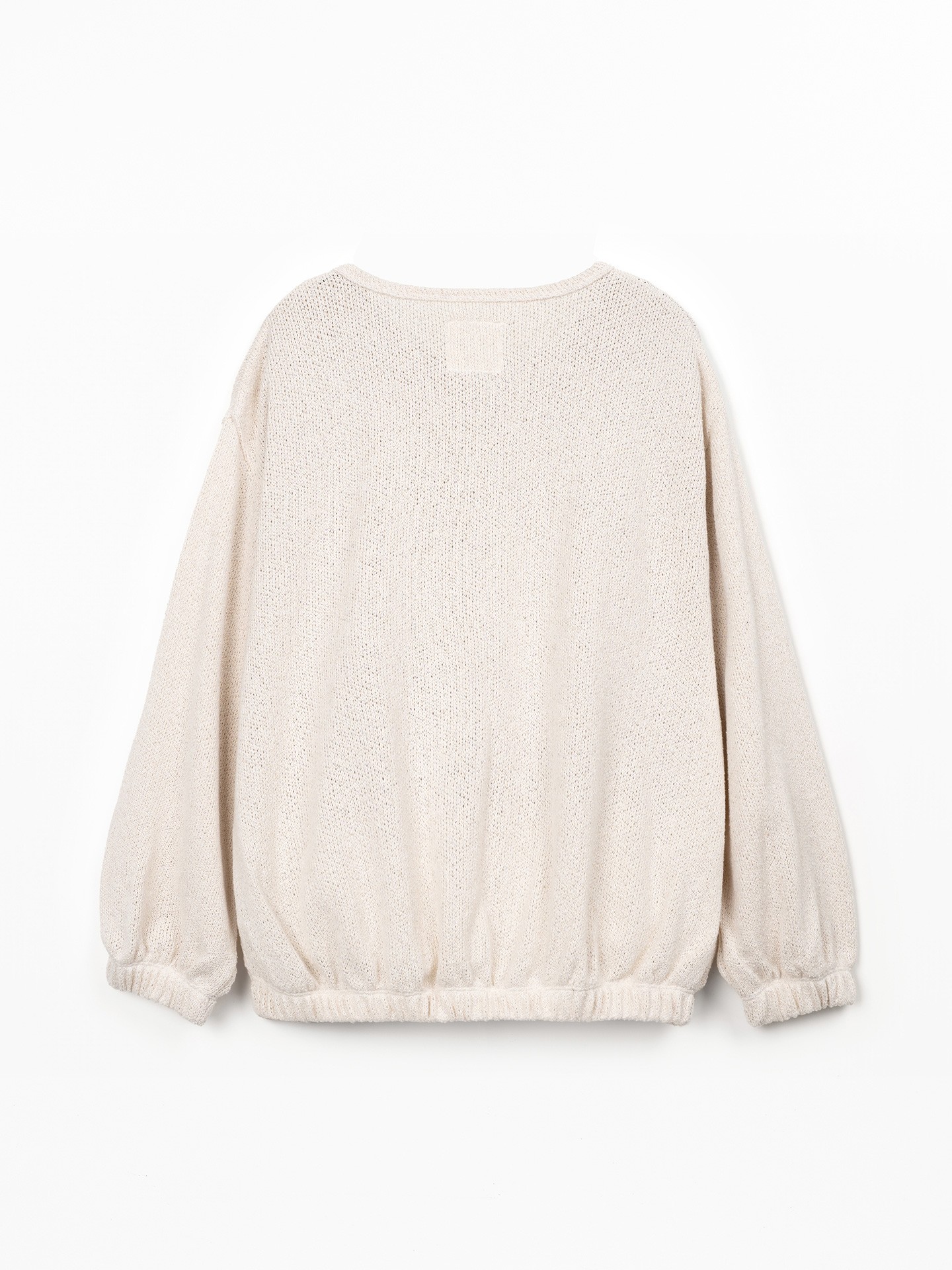 Veste en maille avec boutons en coco