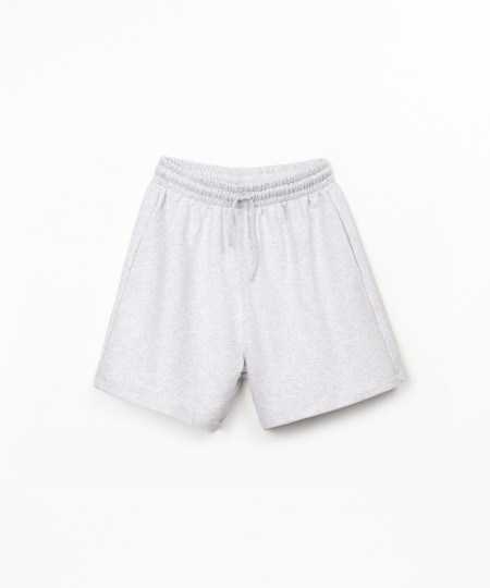 Shorts en maille avec cordon