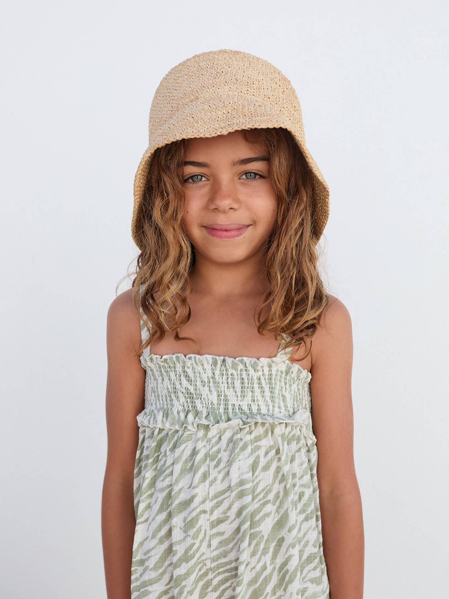 Mono largo con estampado de cebra