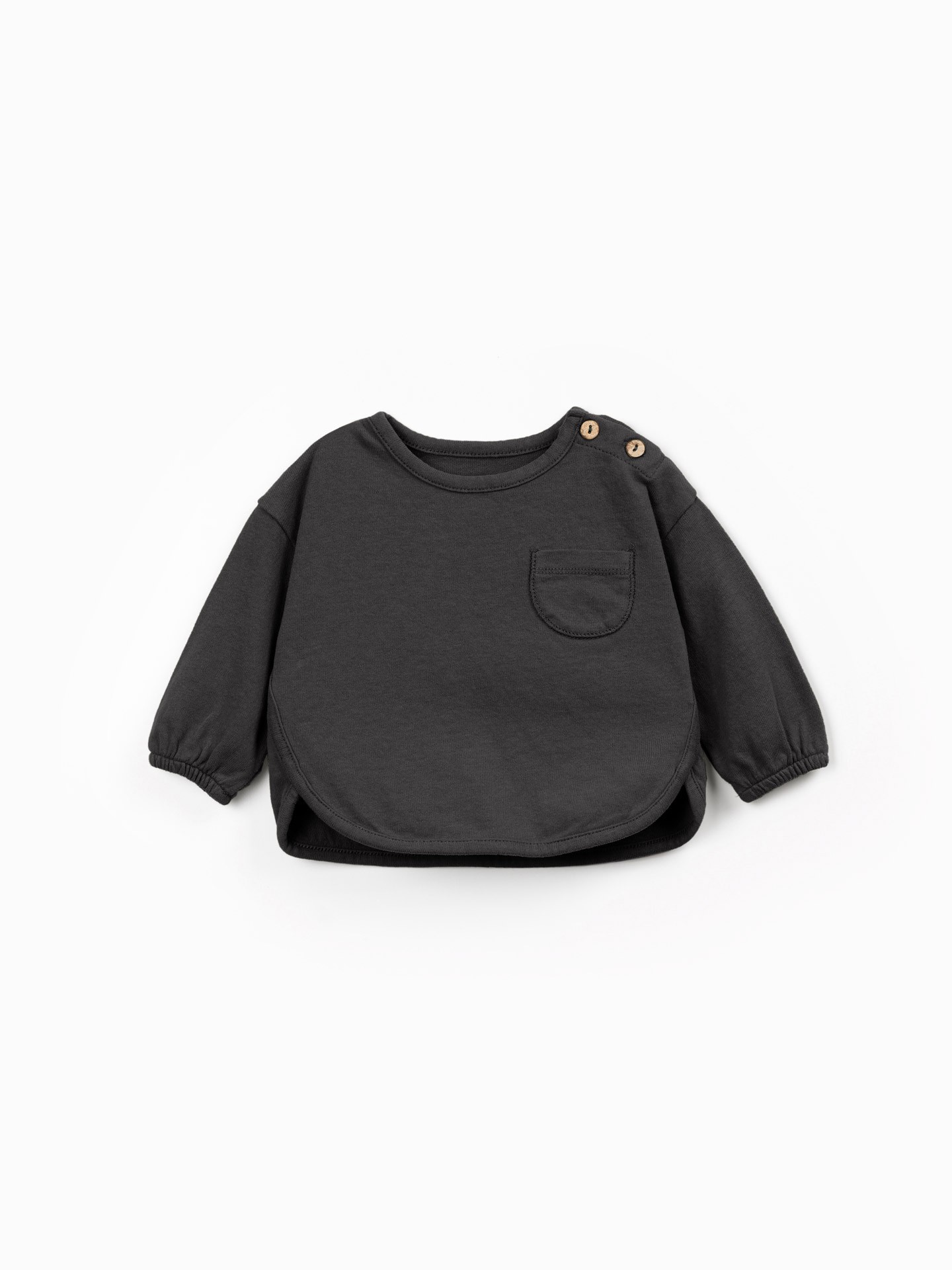 Jersey t-shirt with recycled fibers