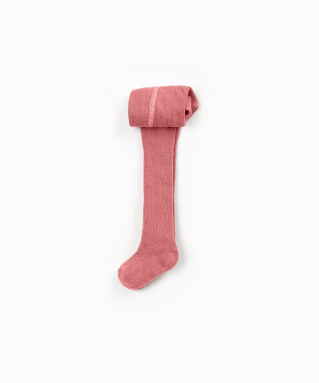 Tights with Organic Cotton and Elastic Waistband