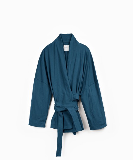 Chemise en maille en coton biologique et recycl?