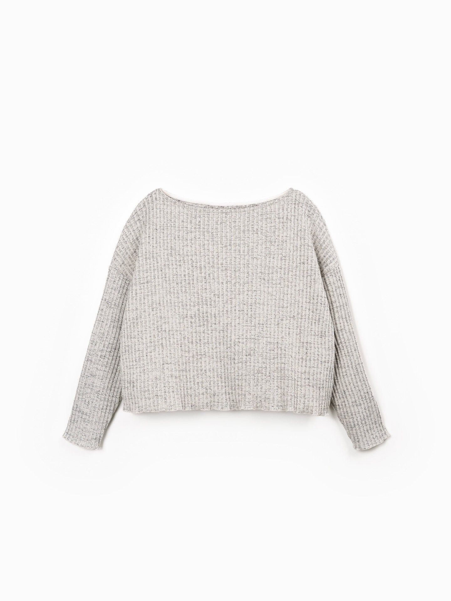 Boat neck T-shirt