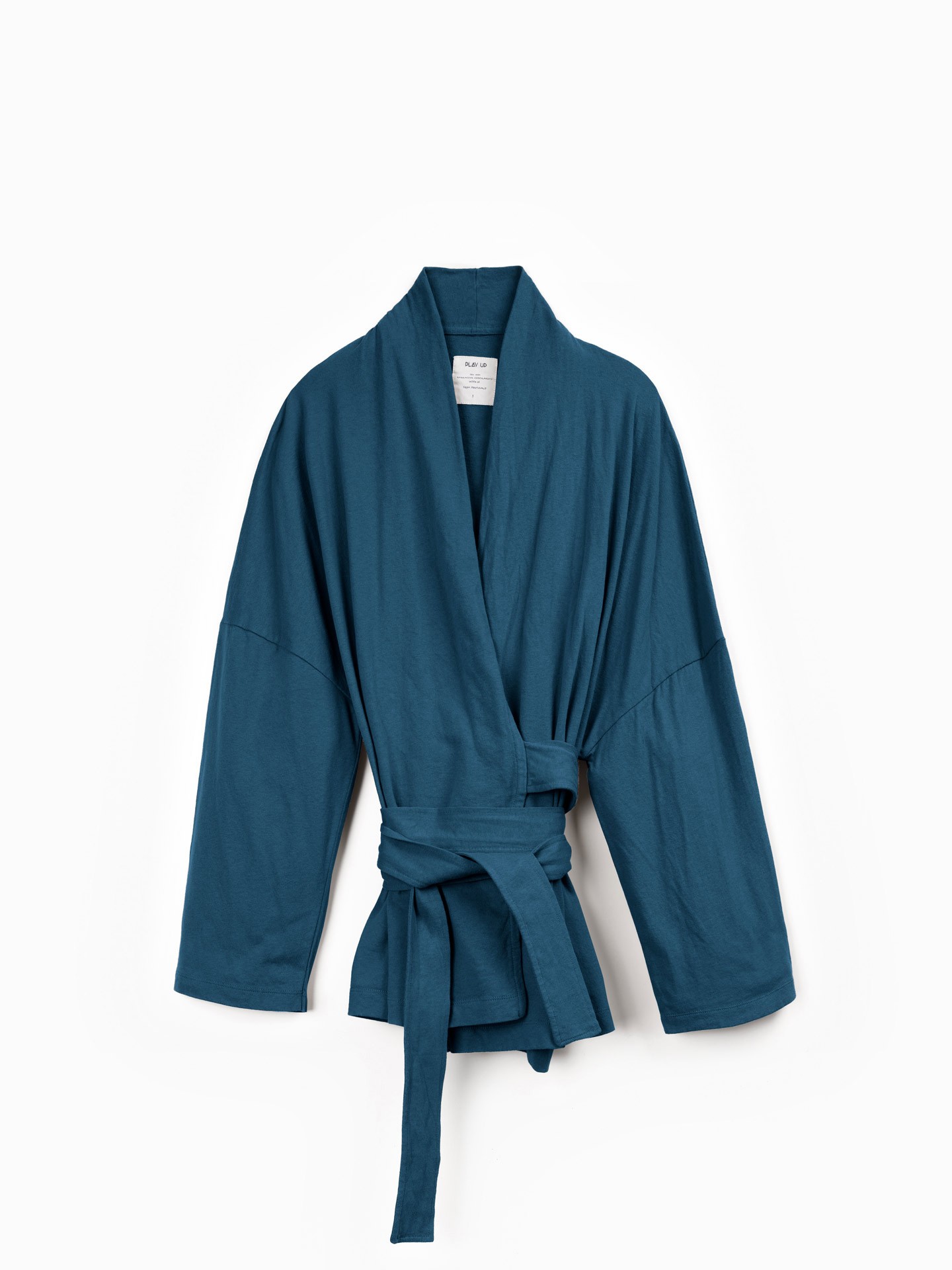 Chemise en maille avec mélange de fibres