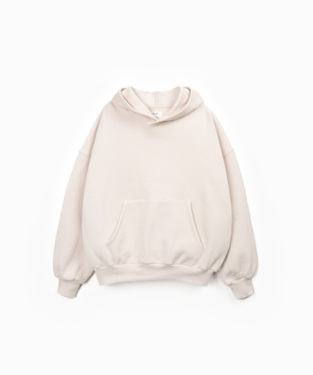 Cotton Hoodie with Kangaroo Pocket