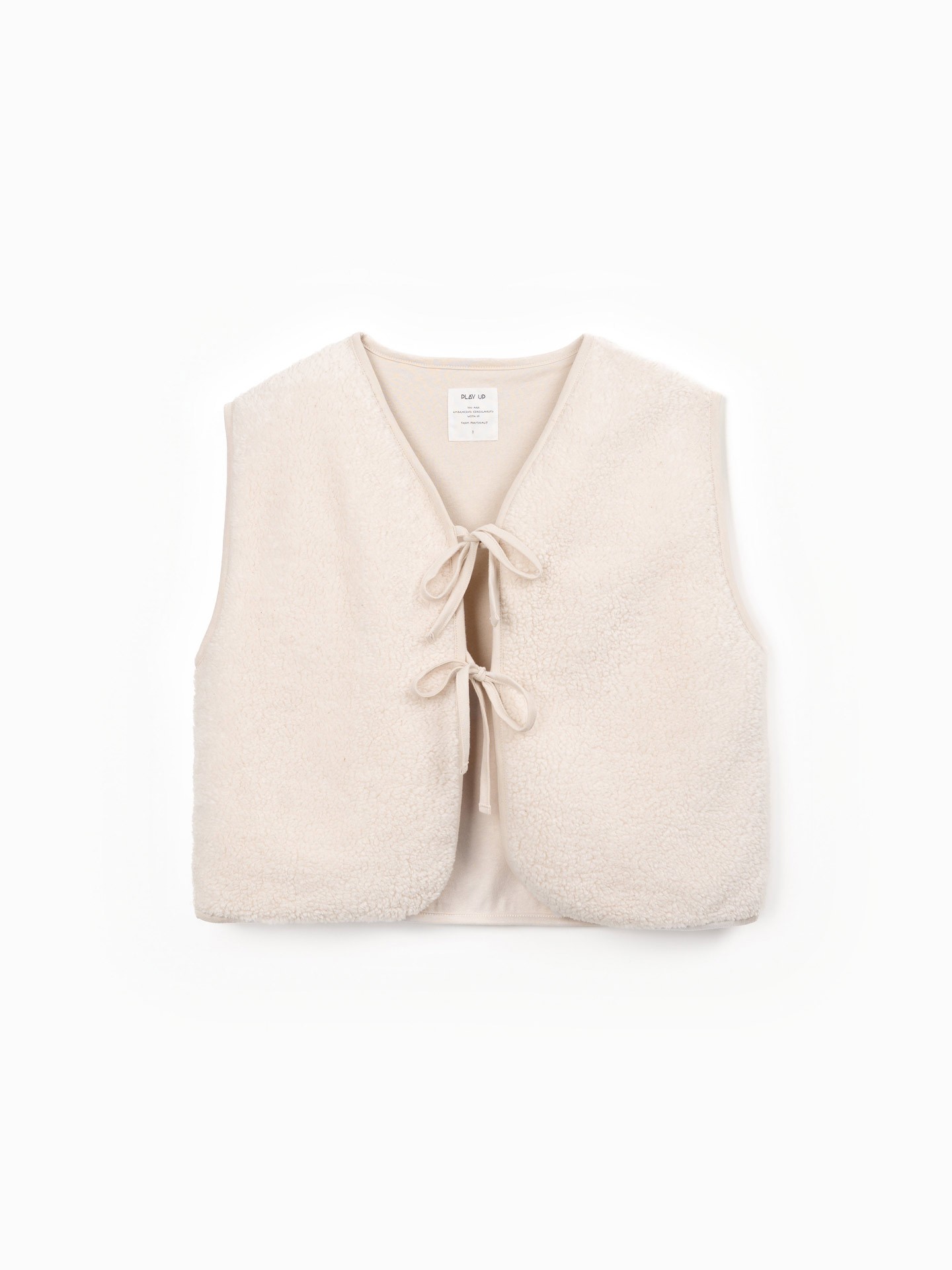 Gilet sans manches en coton biologique et recycl?