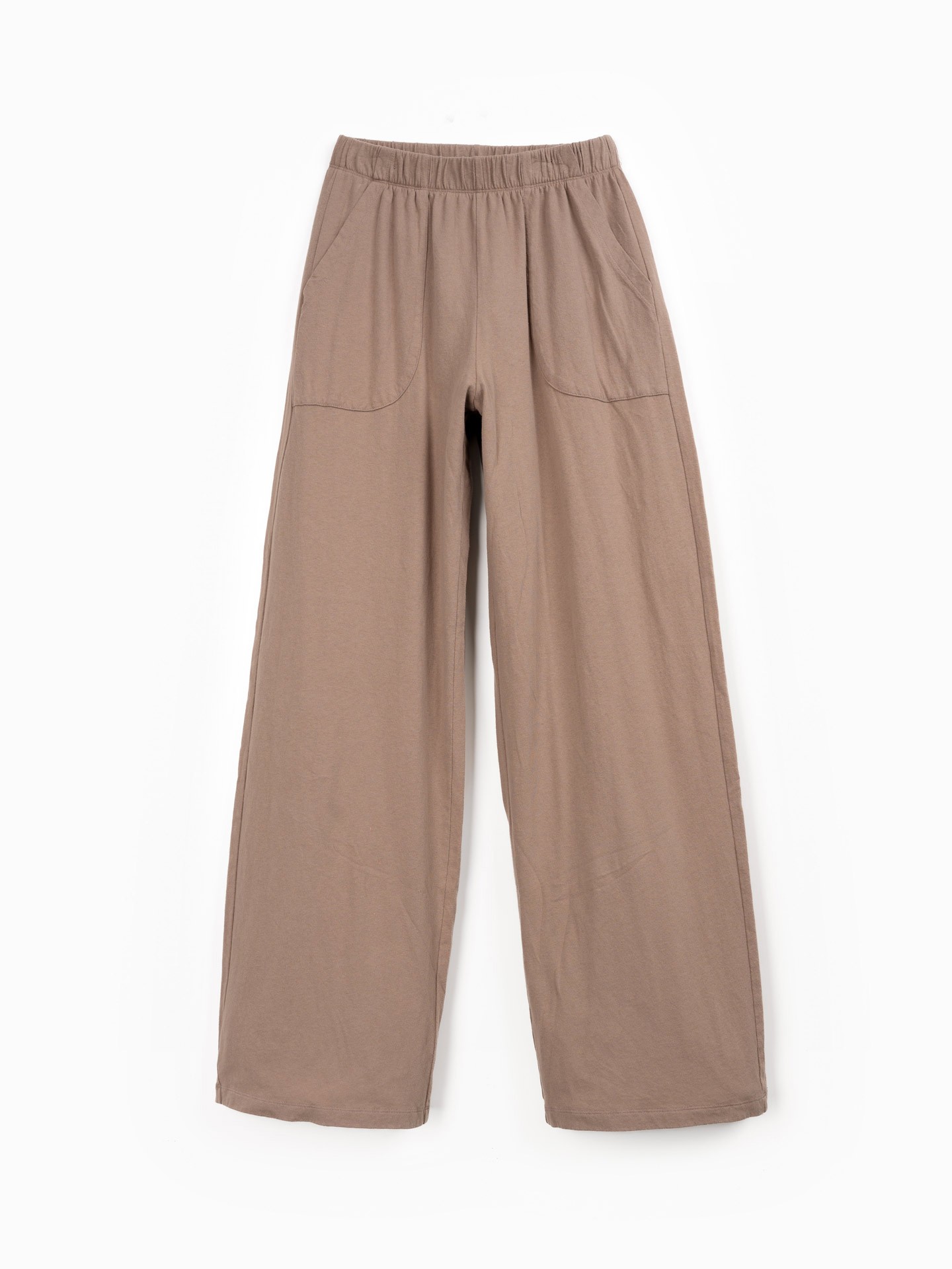 Pantalon en maille avec taille élastique